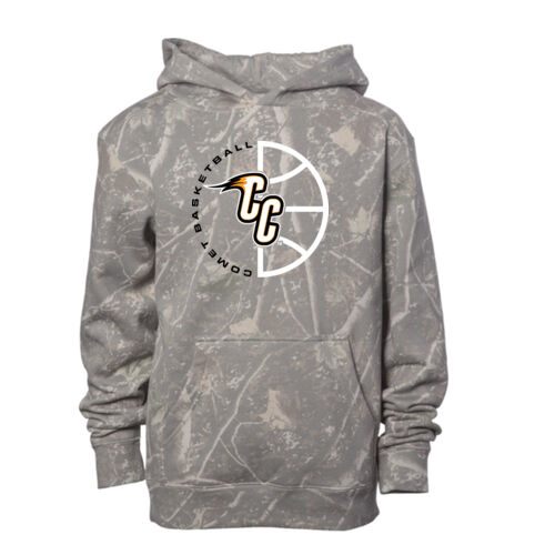 Youth Midweight Hooded Pullover Sweatshirt w/ Back Name Option Thumbnail