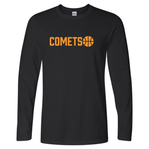 Softstyle Long Sleeve T-Shirt w/ Back Name Option Thumbnail