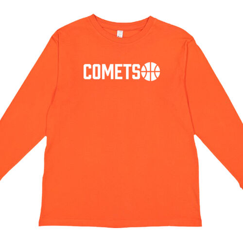 Fine Jersey Youth Long Sleeve Tee w/ Back Name Option Thumbnail